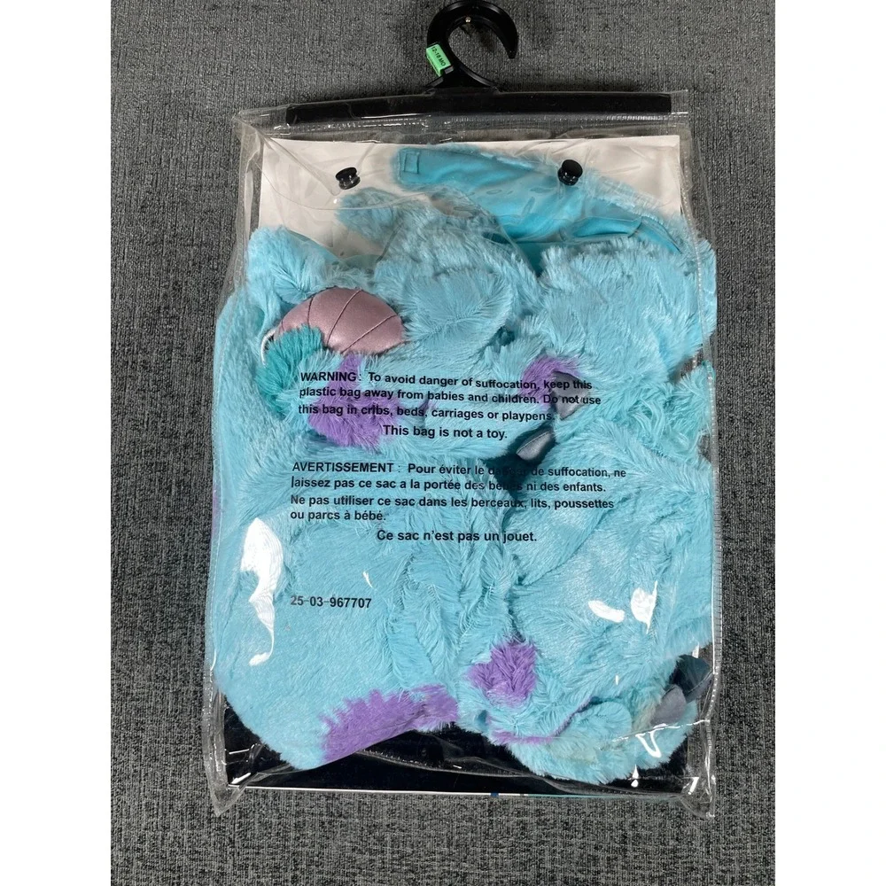 Disney Pixar Monsters Inc Sulley Infant Costume Spirit Halloween 12-18 Months